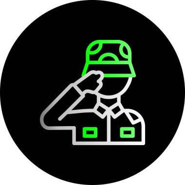 Şapkalı ve maskeli bir adamın vektör çizimi