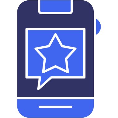 Cep telefonu. Basit resimleme