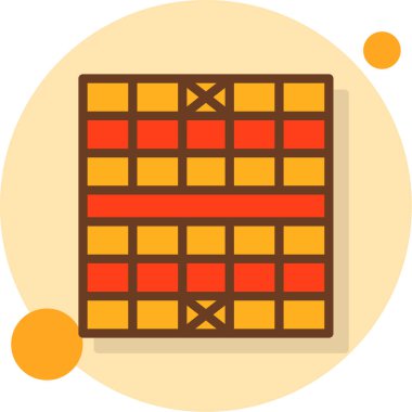 Takvim simgesi, vektör çizimi