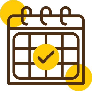 zamanlama tarihi simgesi, özet biçimi