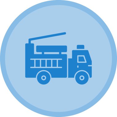 Yangın. Web simgesi basit illüstrasyon