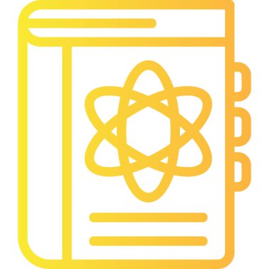 atom web simgesi basit illüstrasyon