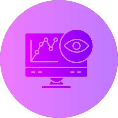 seo modern simgesinin vektör illüstrasyonu