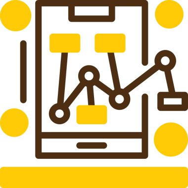 şebeke. Web simgesi basit illüstrasyon