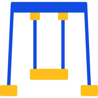 Swing simgesinin vektör illüstrasyonu