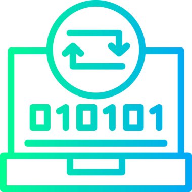 Basit bir bilgisayar. Basit simge