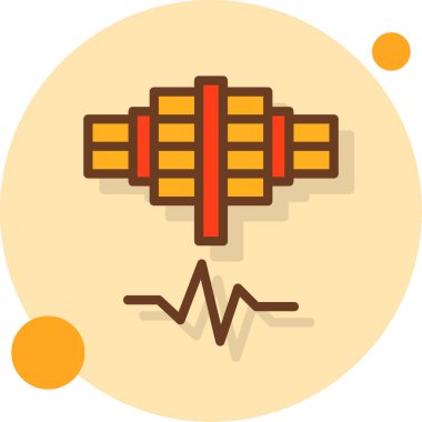 Tıbbi simgelerin arka planının vektör çizimi