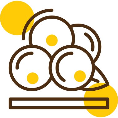 Bulut. Web simgesi basit illüstrasyon