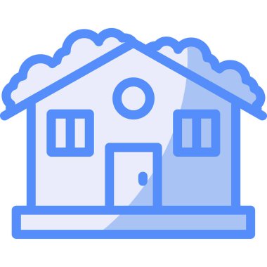 Ev. Web simgesi basit tasarım