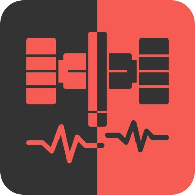 Modern b 'nin vektör illüstrasyonu eksik simgesi