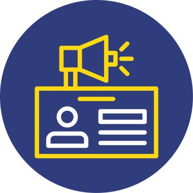 vektör lcd simgesi illüstrasyonu