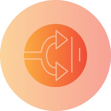 ok simgesinin vektör illüstrasyonu