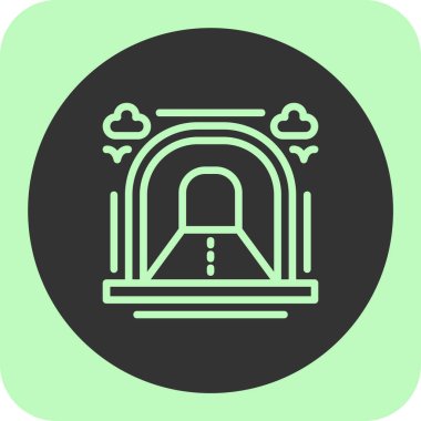 Modern simgenin vektör illüstrasyonu