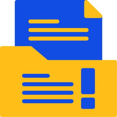 doküman dosya dizini simgesi - taslak biçimi