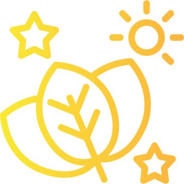 Bir çiçeğin vektör illüstrasyonu