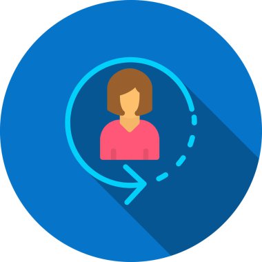 kadın avatar profil simgesi