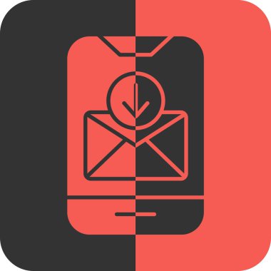 posta simgesi, vektör illüstrasyonu