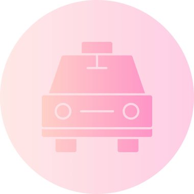 - Araba. Web simgesi basit illüstrasyon