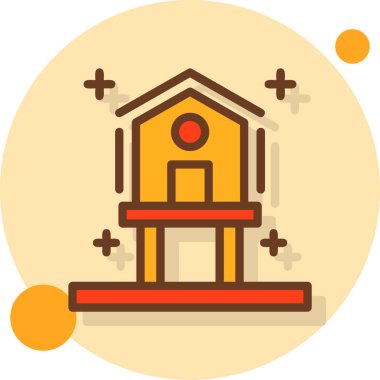 Web simgesi oluşturma basit bir illüstrasyon
