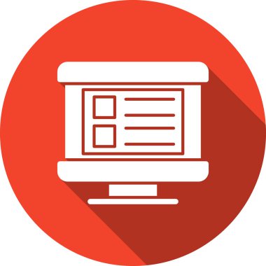 Bilgisayar monitörü. Basit tasarım