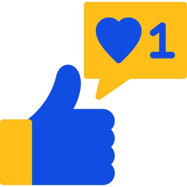 Gibi. Web simgesi basit illüstrasyon