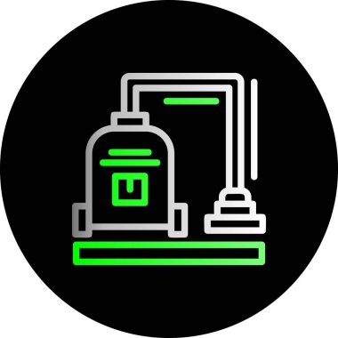 vektör benzin istasyonu simgesi