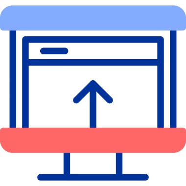 Seo simgesinin vektör illüstrasyonu