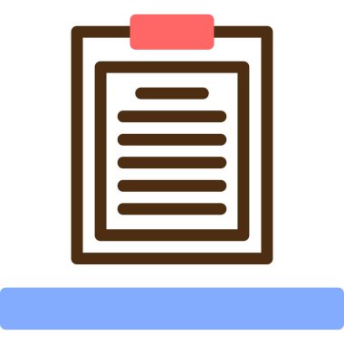 Basit pano vektör simgesi