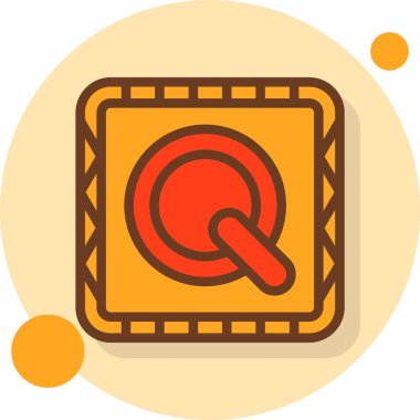 arama motoru optimizasyon simgesi düz biçimli