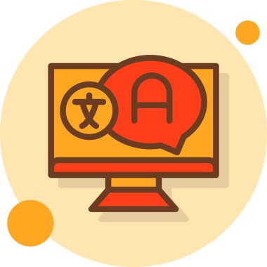 İnternet web simgesi vektör illüstrasyonu