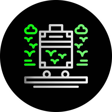 seo modern simgesinin vektör illüstrasyonu