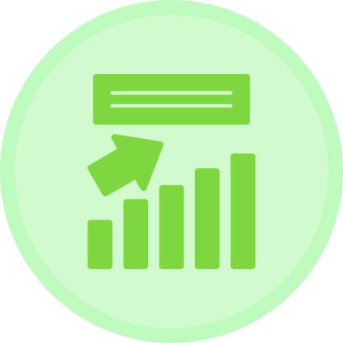 grafik ikonu vektör illüstrasyonu