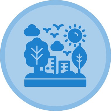 Moda tasarım tarzında ağaç simgesi