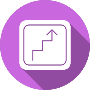 Ok. Web simgesi basit illüstrasyon