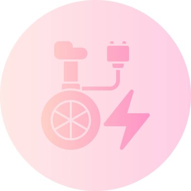 Bisiklet simgesinin vektör simgesi