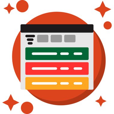 Düz biçimli tarayıcı çevrimiçi simgesi