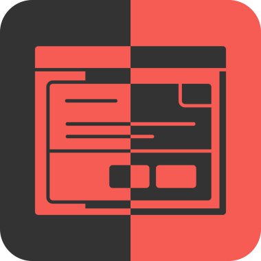 seo modern simgesinin vektör illüstrasyonu