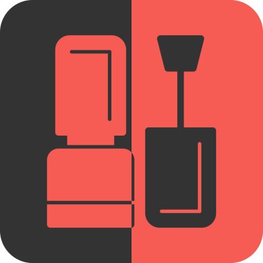 Modern b 'nin vektör illüstrasyonu eksik simgesi