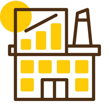 bar inşa simgesi doldurulmuş ana hatlar biçiminde