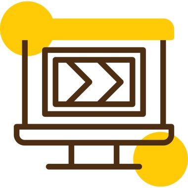 seo modern simgesinin vektör illüstrasyonu