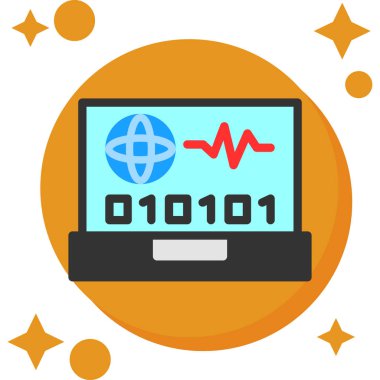 seo modern simgesinin vektör illüstrasyonu