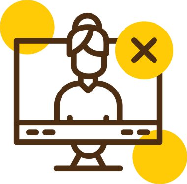 Bir kadının vektör illüstrasyonu