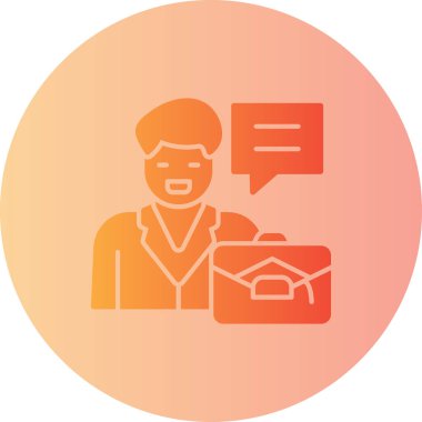 İnsan simgesinin vektör illüstrasyonu