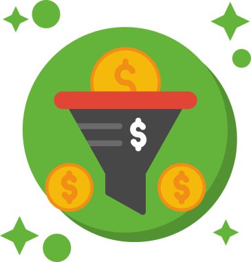 Para hunisi vektör simgesi