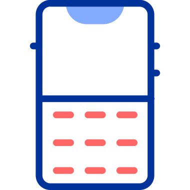 Cep telefonu. Basit tasarım