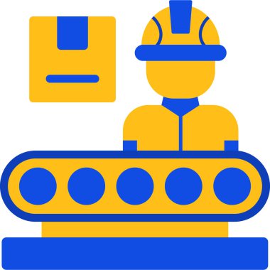 inşaat işçisi simgesi - taslak biçimi