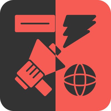 seo modern simgesinin vektör illüstrasyonu