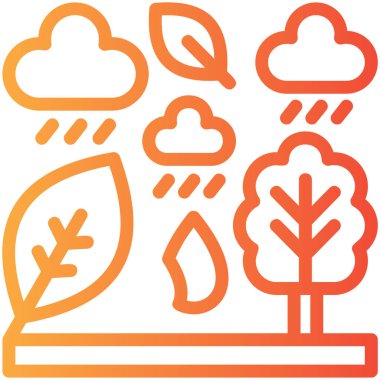 bulut hava illüstrasyon sembol simge vektör