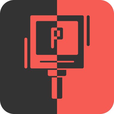 Kamera. Web simgesi basit illüstrasyon