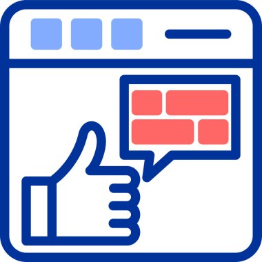 tarayıcı pencere simgesi, vektör illüstrasyonu